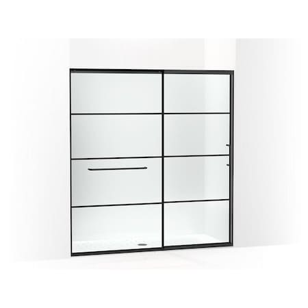 Kohler Elate 5/16 Shower Door 75 1/2 X 71 5/8 707617-8G79-BL